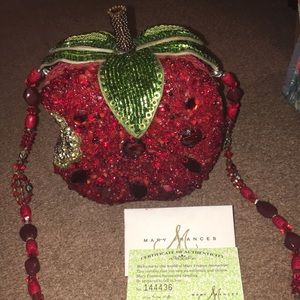 Mary Frances apple purse